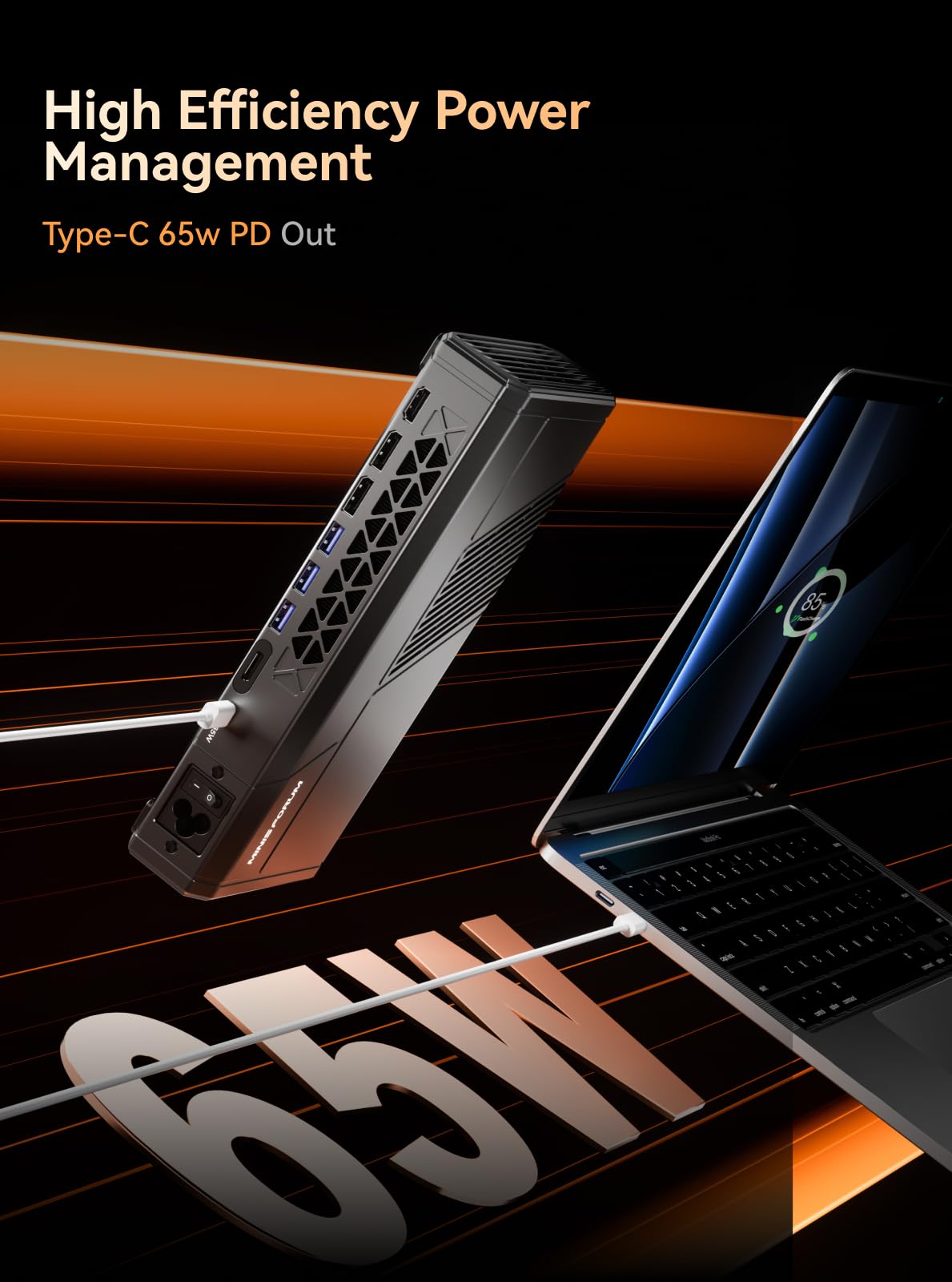 MINISFORUM MGA1 Harici GPU Yerleştirme İstasyonu, AMD Radeon 7600M